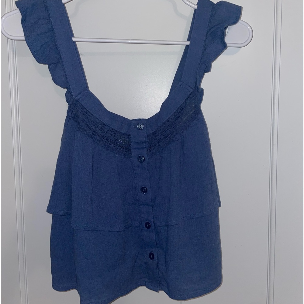 blue AE tank
